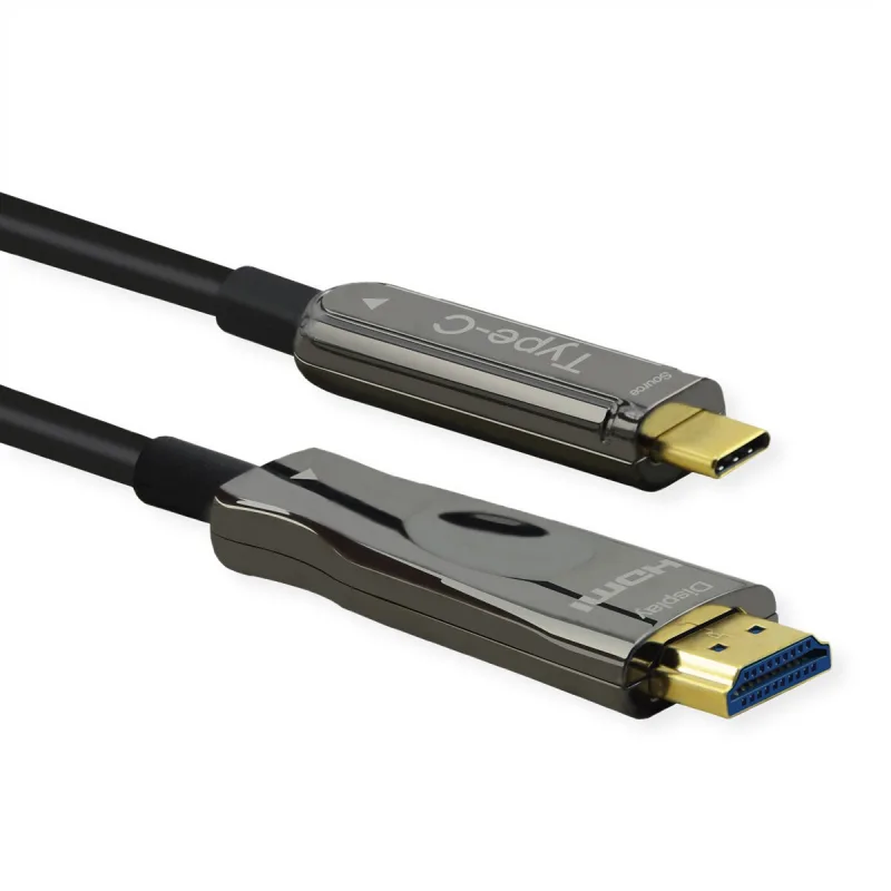 Cable adaptador roline usb tipo c - hdmi (aoc), st/st, 4k60, 30 m