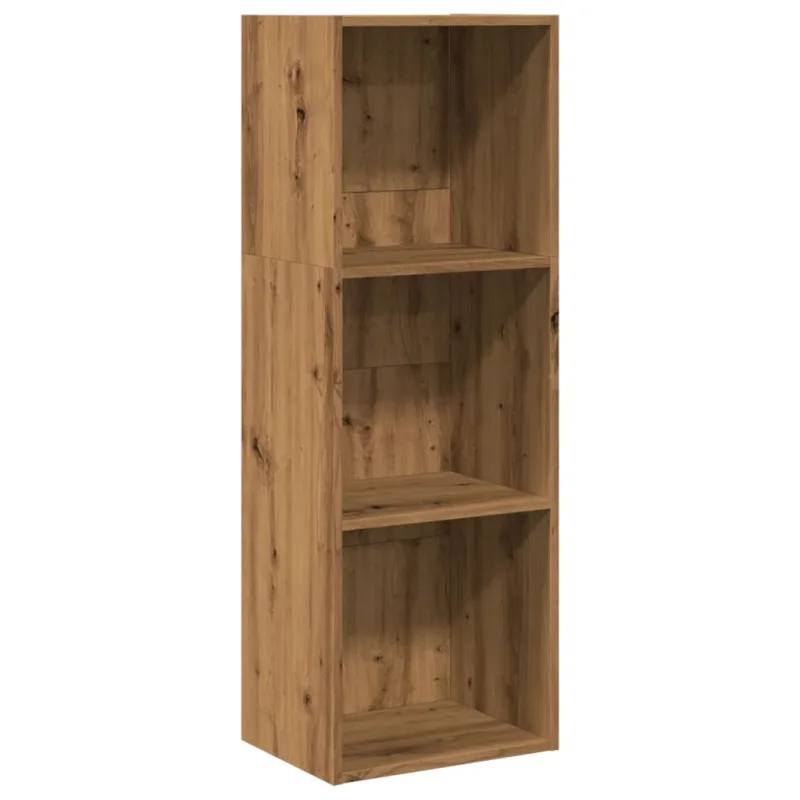 Estantería librería，armario de libros de madera de ingeniería roble artisian 40x30x114 cm cfw286131