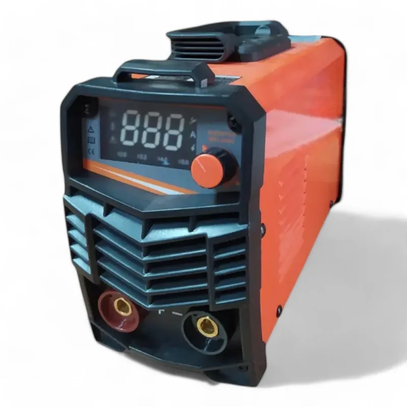 Soldador inverter 140 amperios corriente continua electrodos de rutilo protección termostática alimentación 230v regulación 20 140 amperios