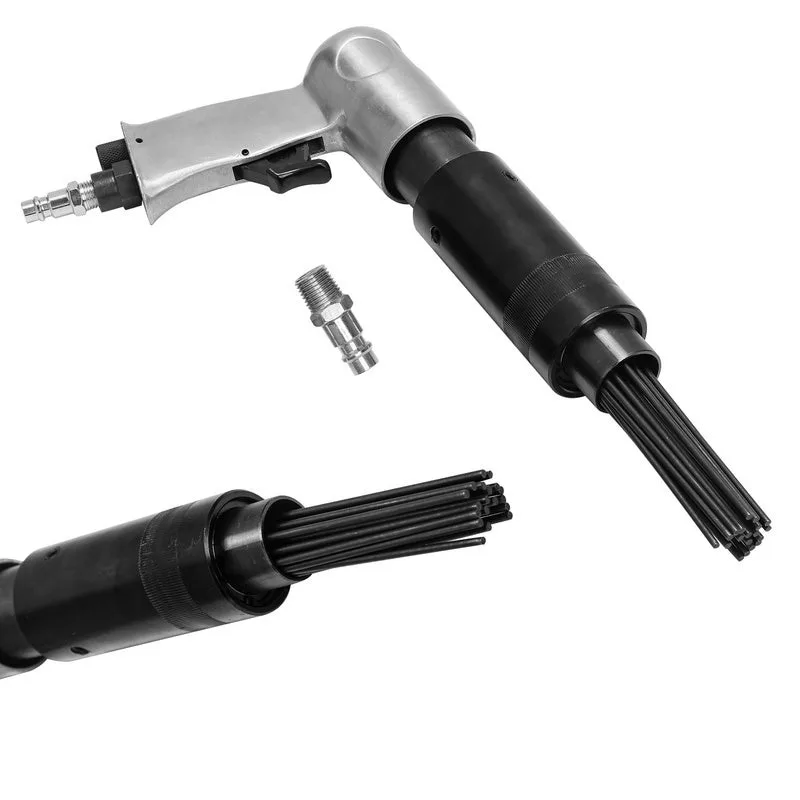 Desincrustador de agujas con aire comprimido quitaóxido con pistola decapante de pintura set 106 litros/minuto