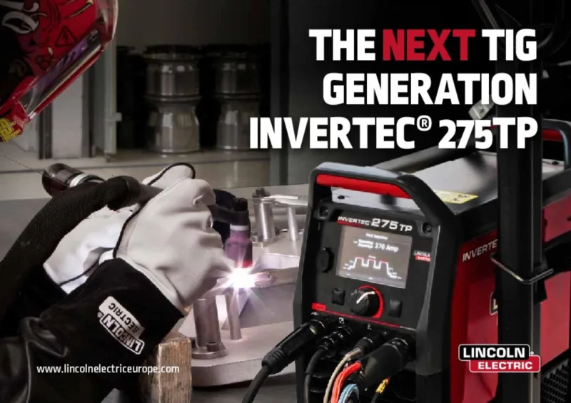 Soldador inverter 275tp lincoln electric