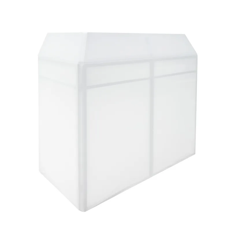 Cabina dj premium | 135cm x 146xm x 70cm | diseño plegable | fundas intercambiables | paneles de malla ventilados |