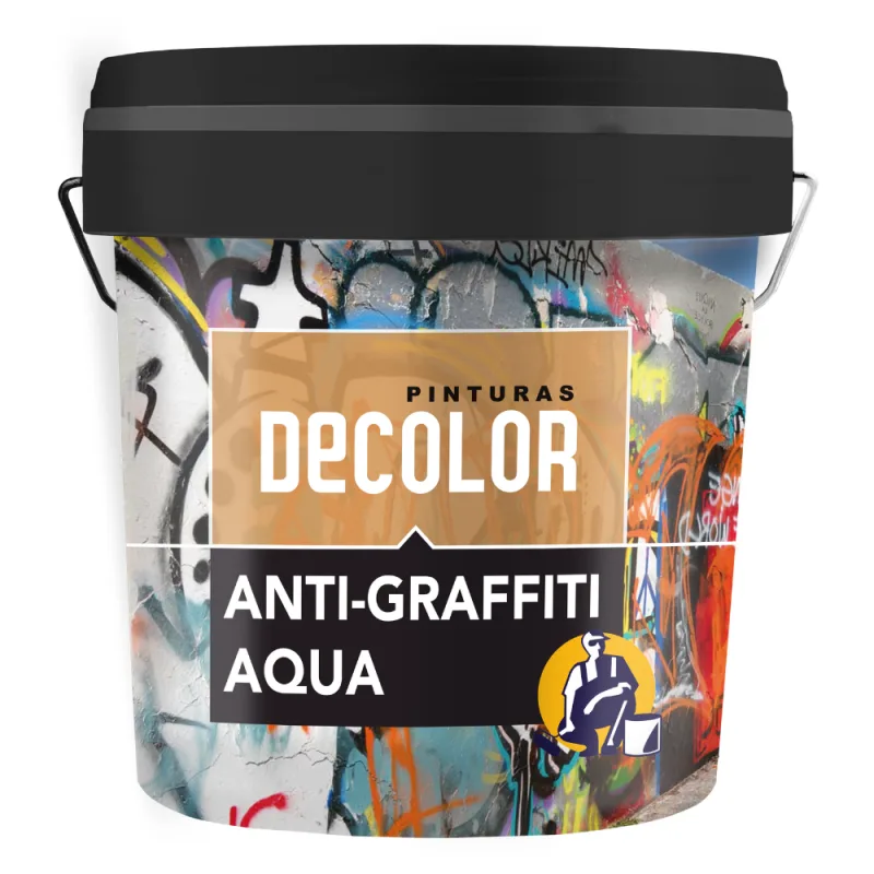 Barniz anti-graffiti aqua para fachadas incoloro 4 lt