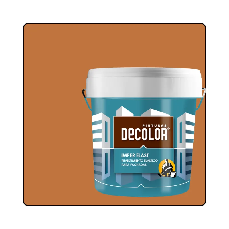 Revestimiento impermeabilizante elástico. imper-elast gamuza. 15 lt