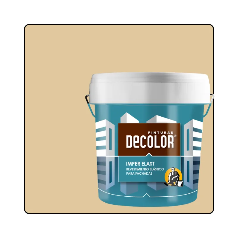 Revestimiento impermeabilizante elástico. imper-elast paramo. 15 lt