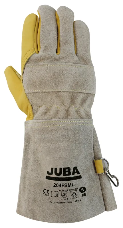 Guantes juba cuero t 9