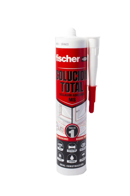 Solución total fischer 290 ml blanco