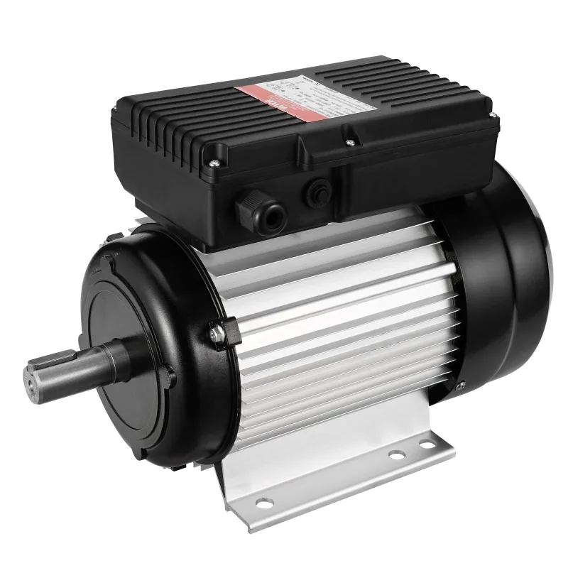 Motor eléctrico de vevor 2,2 kw,compresor de aire monofásico,2800 rpm,ca 220-240 v,13,8 a,marco de 90 l,b3,eje con llave 24 mm,rotación cw/ccw