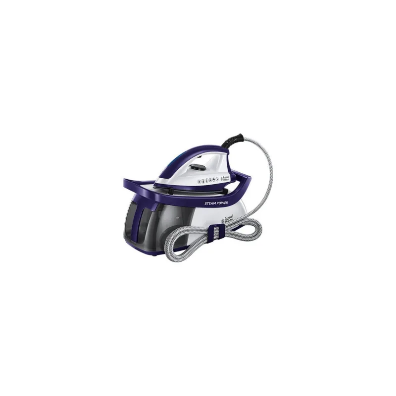 Russell hobbs 24440-56 estación plancha al vapor 2600 w 1,3 l suela de cerámica violeta, blanco