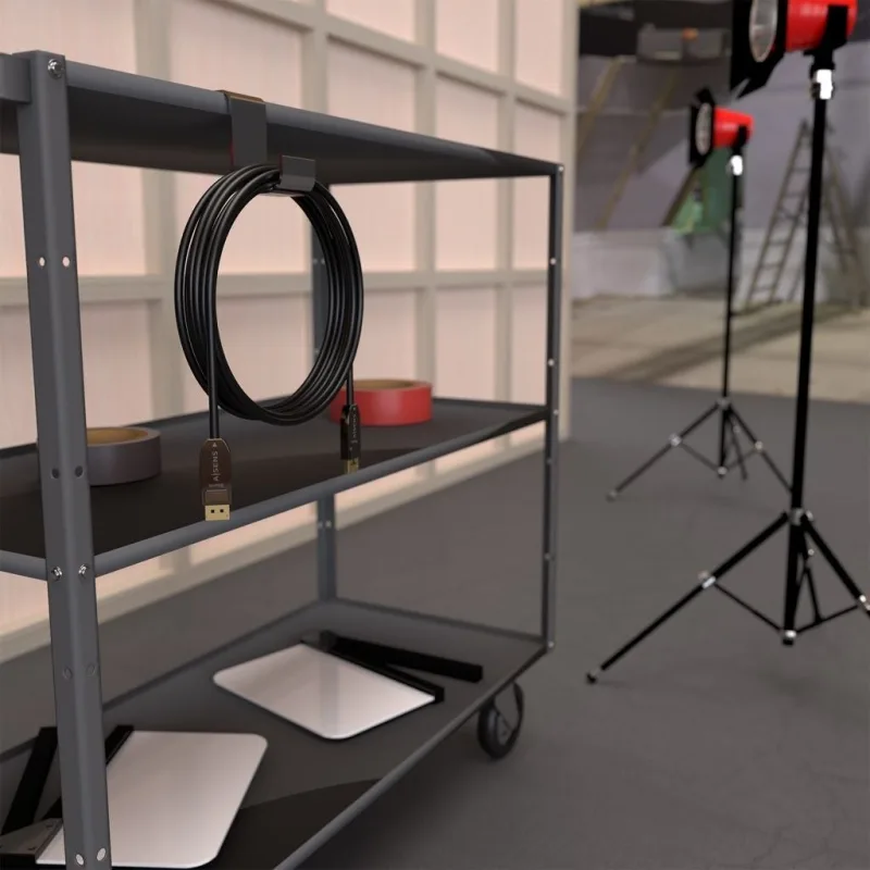 Cable displayport 1.4 aoc 8k aisens a155-0609/ displayport macho - displayport macho/ 30m/ negro