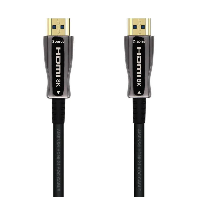 Cable hdmi 2.1 aoc 8k aisens a153-0523/ hdmi macho - hdmi macho/ 70m/ negro