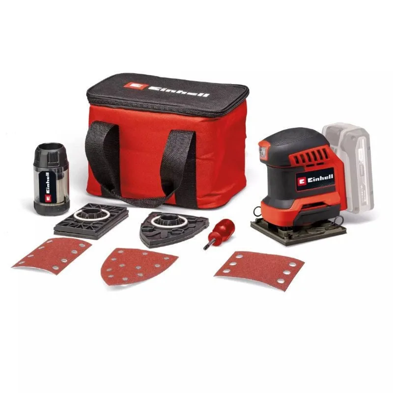 Lijadora orbital inalámbrica te-os 18/113 3x li-solo