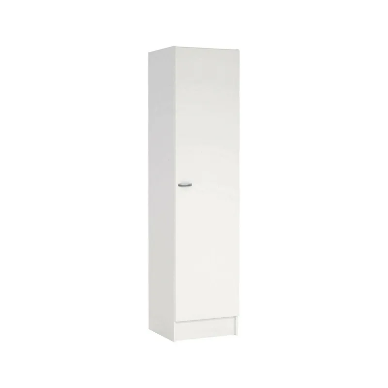 Gran armario airone, muebles de dormitorio, vestidor, armario de ropa, 49x47 h200 cm, blanco