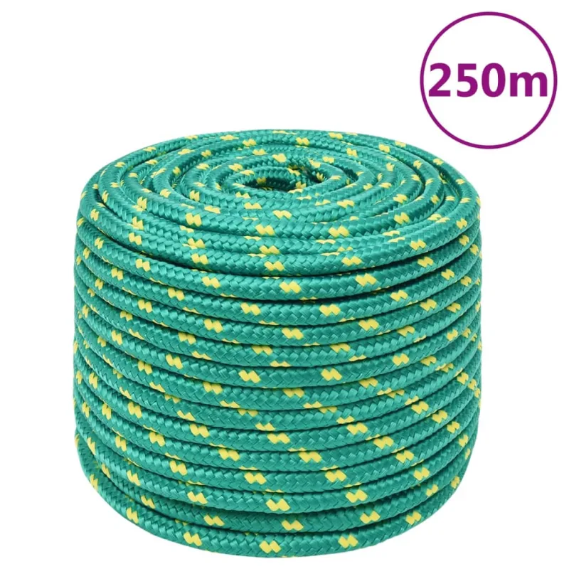 Cuerda para s verde 12 mm 250 m polipropileno