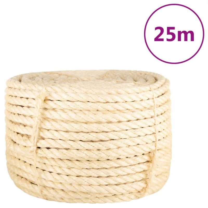 Cuerda 100% sisal 16 mm 25 m