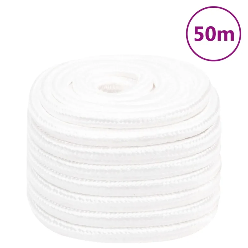 Cuerda para s completa blanca 20 mm 50 m polipropileno