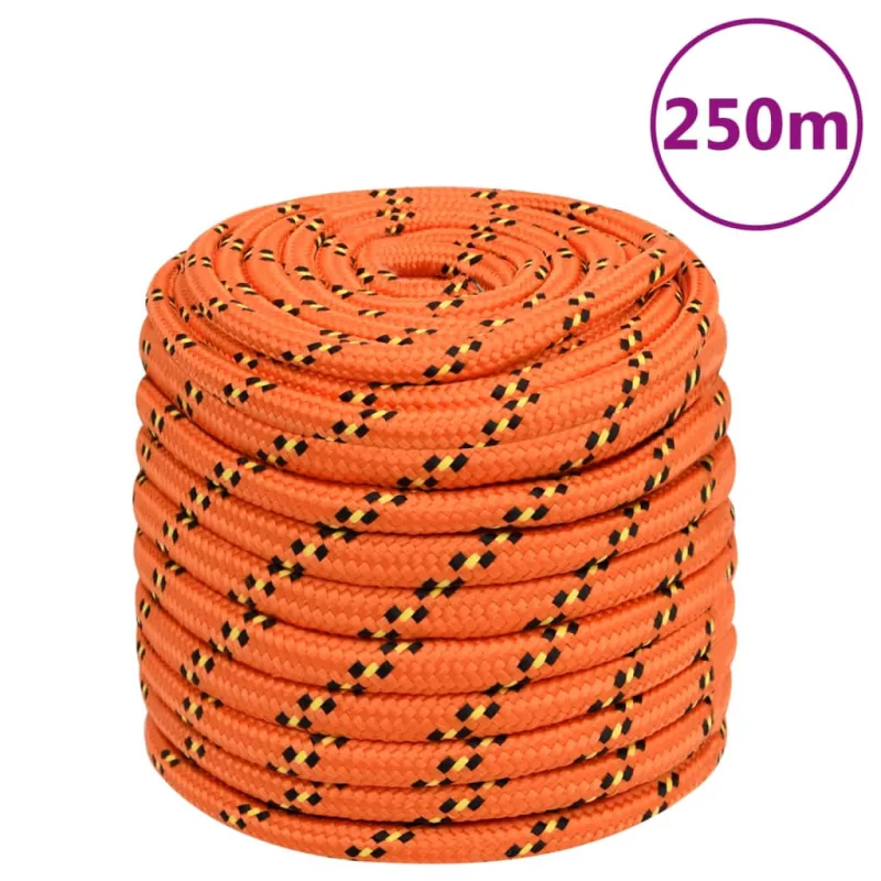 Cuerda para s naranja 16 mm 250 m polipropileno