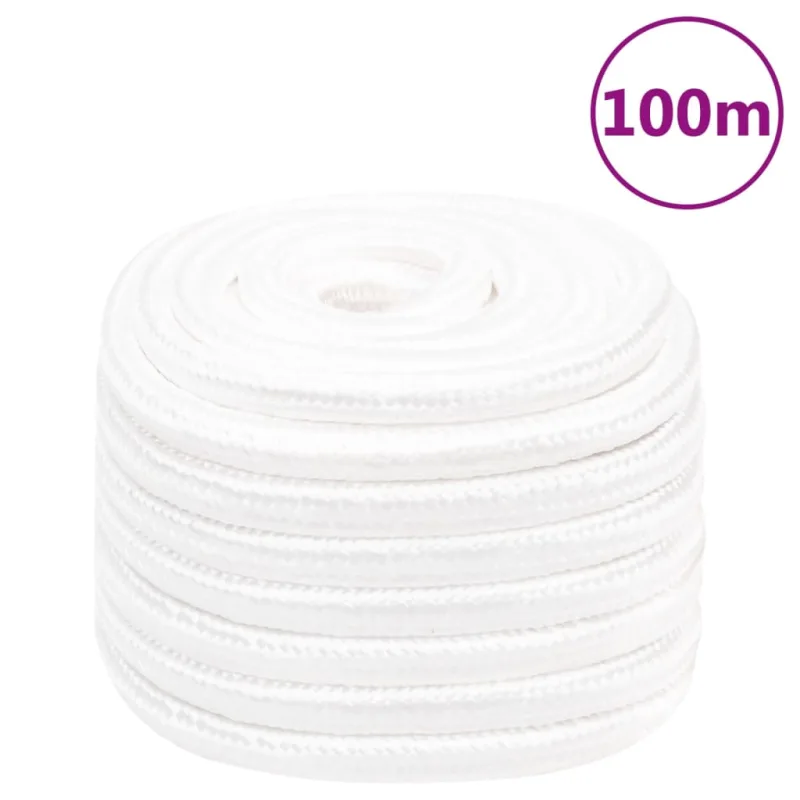 Cuerda para s completa blanca 20 mm 100 m polipropileno