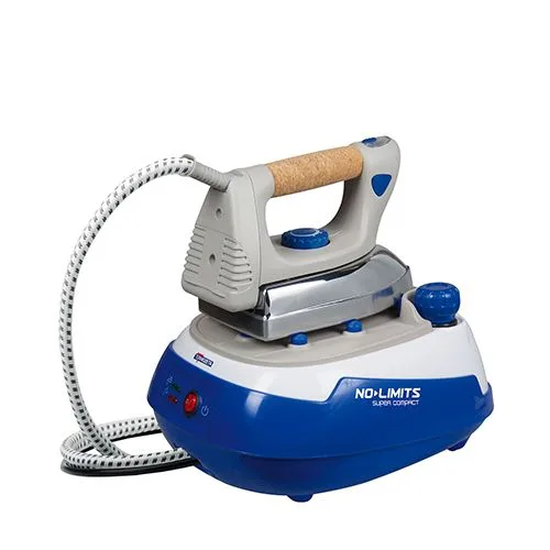 Termozeta no limits super compact 2100 w 0,75 l suela de aluminio azul, gris