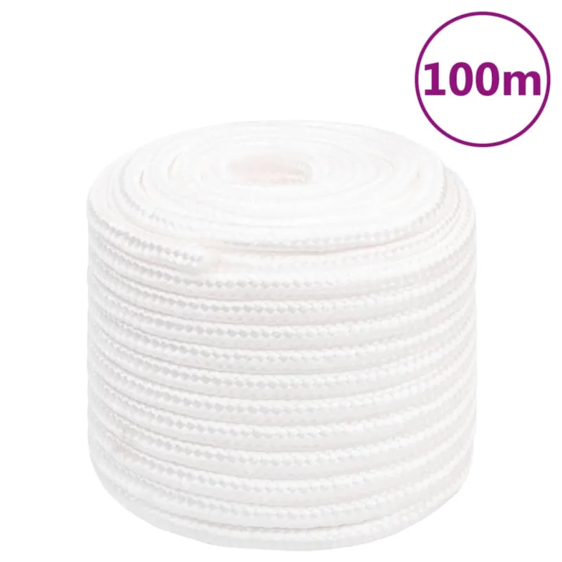 Cuerda para s completa blanca 16 mm 100 m polipropileno