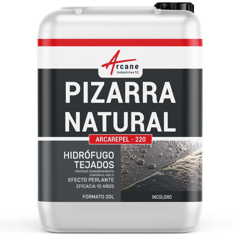 Hidrófugo transparente: para techos de pizarra arcarepel - 220 - 20 l (hasta 100 m²) - arcane industries