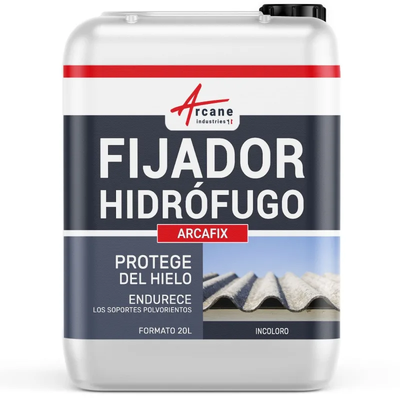 Fijador hidrófugo para soporte friable antipolvo: arcafix - 20 l (hasta 100 m²) - arcane industries