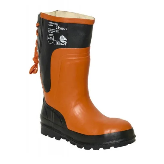 Bottes de bûcheron anti coupure classe 3 - forest - solidur - pointure 46 - eurbot 46