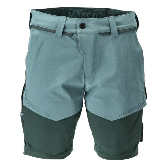 Short de travail mascot customized - 22149-605-vert menthe-46