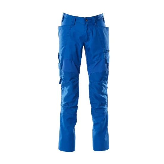 Pantalon de travail avec poches genouillères mascot accelerate - 18579-442-bleu-82-44