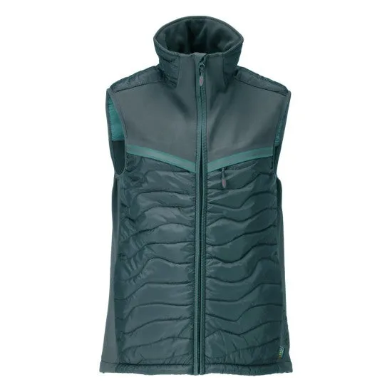 Gilet de travail thermique mascot customized - 22365-318-06 m-vert-xs