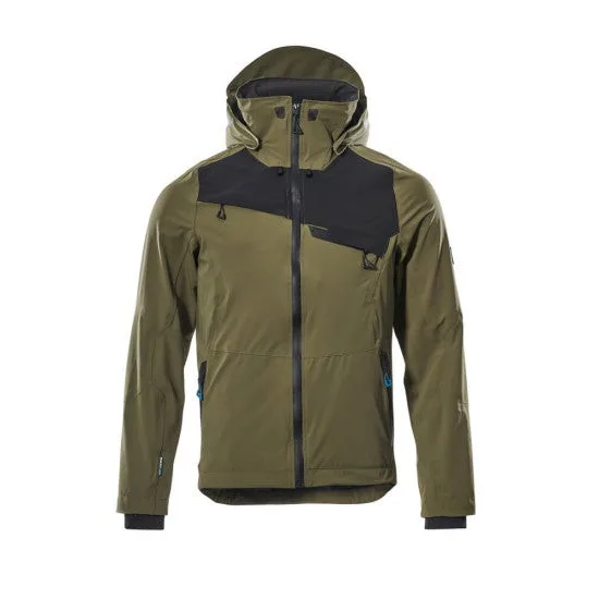 Veste professionnelle d'extérieur mascot advanced - imperméable - 17001-411-m-vert foncé