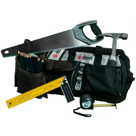 Sac à outils spécial charpentier - dimos - 980305