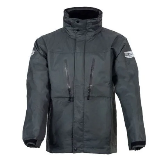 Veste de pluie professionnelle à capuche - solidur - veste de pluie professionnelle à capuche - solidur - h2ovegr-2xl