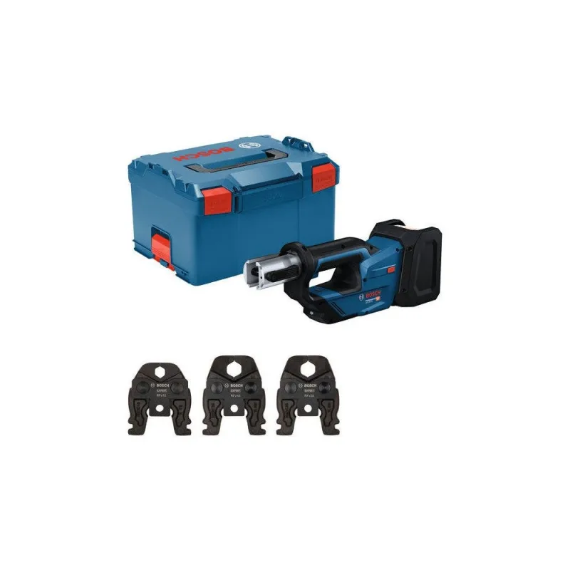 Sertisseuse gpt 18v-19 professional + kit rfz 12/16/20 sans batterie, ni chargeur - livrée en l-boxx 238 - bosch - 06019m2005