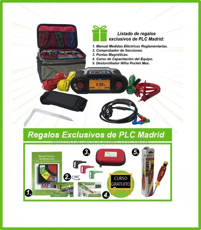 Comprobador multifunción mft-x1 de megger