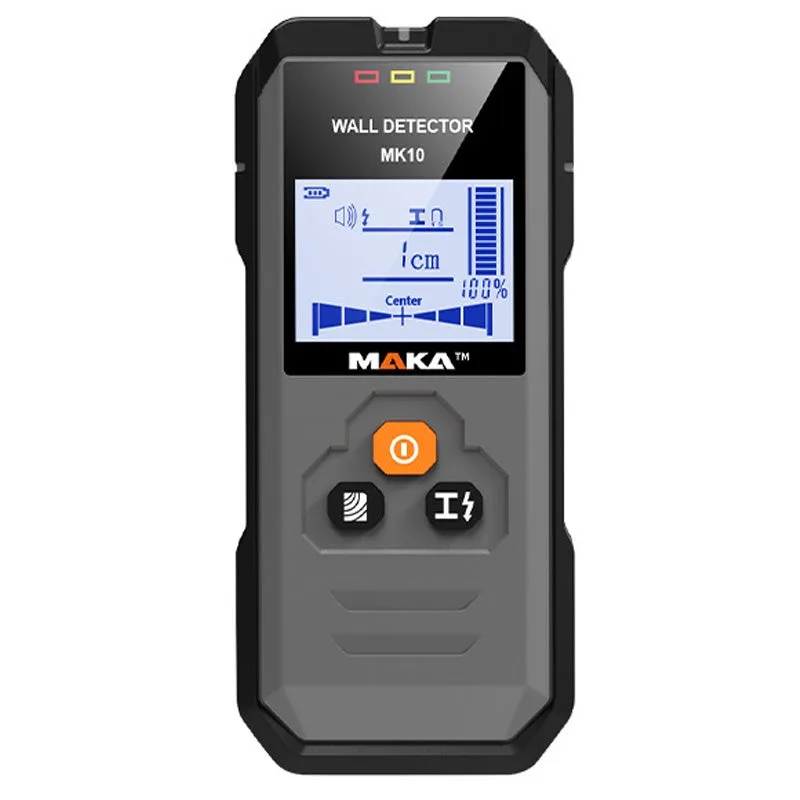 Obosoe escáner de pared multifuncional de alta precisión, detecta cables de cobre, metales y líneas de alimentación de ca (mk10)
