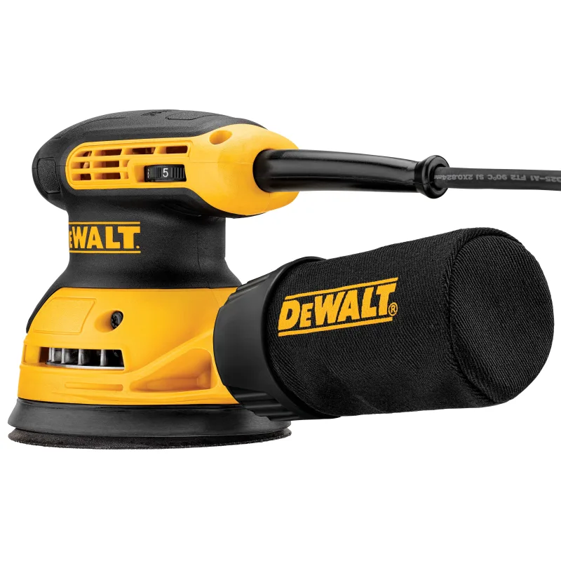 Lijadora rotorbital dewalt e6423 280w 125mm