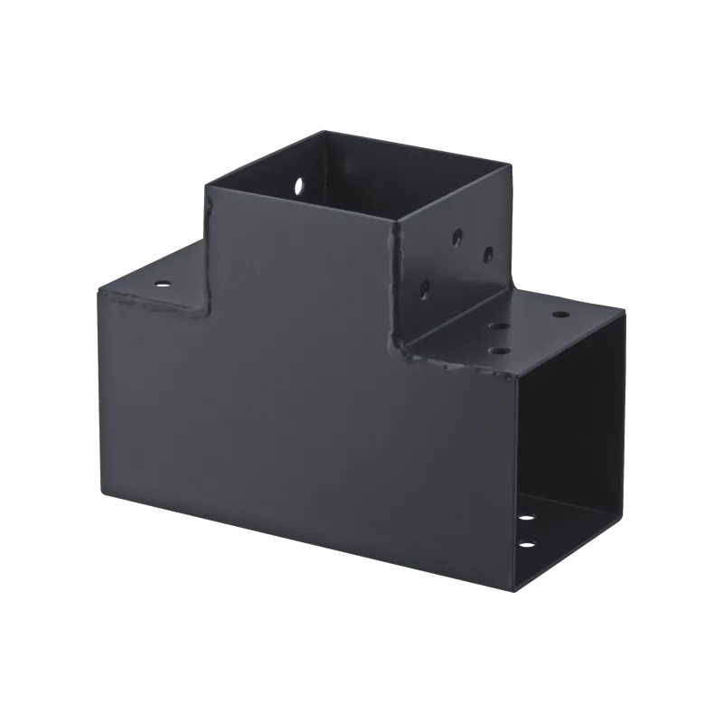 Conector extensión en ángulo 90º con 3 brazos de 91x91mm