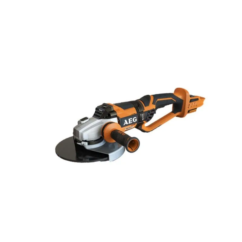 Meuleuse 230 mm système dual 18v brushless bews18-230bl-0 aeg powertools