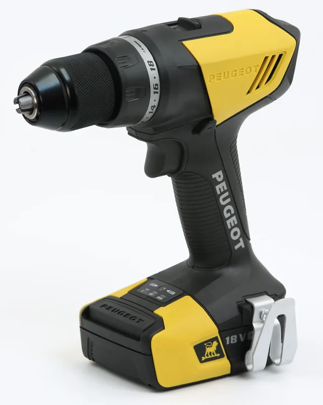 Taladro a batería peugeot 18v - 2 baterias - 250312