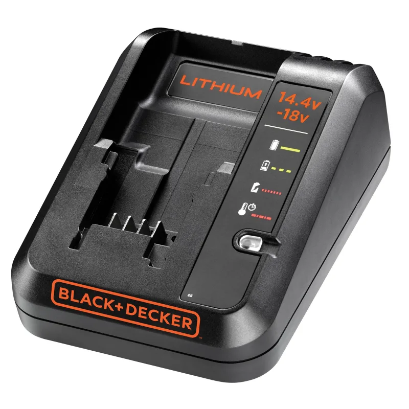 Black+ decker bdc1a cargador 1a para baterias 18v litio