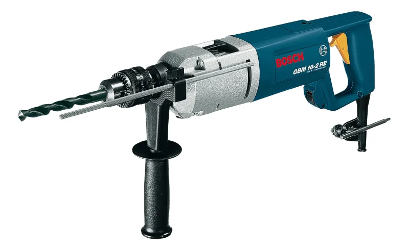 Taladro con cable bosch professional 1050w - incluye empuñadura adicional tope de profundidad de 310 mm portabrocas de corona dentada de 16 mm - gbm 16-2 re prosessional