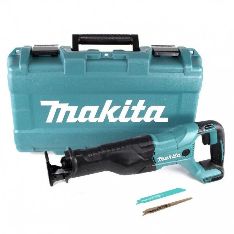 Makita djr 186 zk 18 v li-ion scie récipro sans fil avec boîtier de transport - sans batteries, ni chargeur