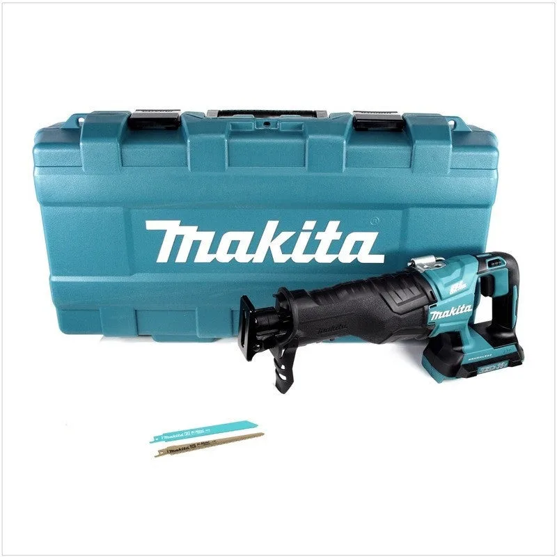 Makita djr 360 zk scie récipro sans fil 2x 18 v avec boîtier - sans accessoires, ni batteries, ni chargeur