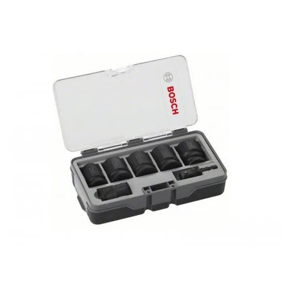 Juego de 5 llaves de impacto bosch + 2 adaptadores - 2608551029