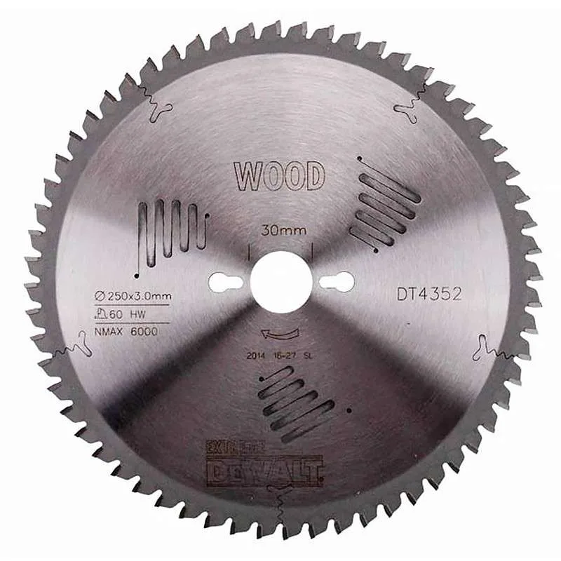 Extreme dewalt® estacionario saw circular blade dt4352heits y