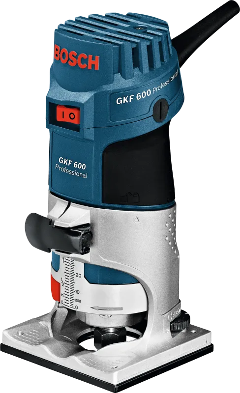 Fresadora bosch professional gfk 600 de 600 w pinza 6 y 8 mm