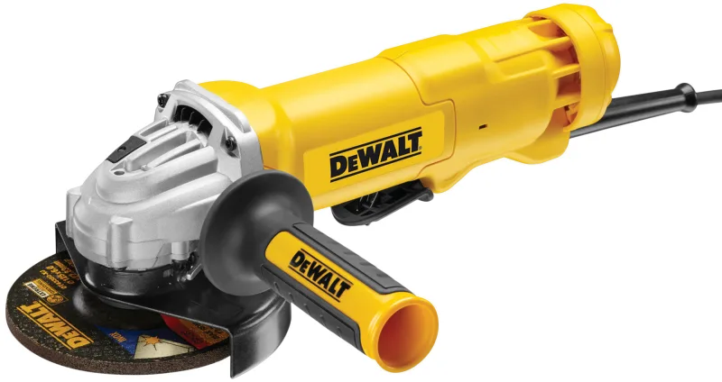 Amoladora de ángulo con cable dewalt dwe4233-qs 1400w disco 125mm