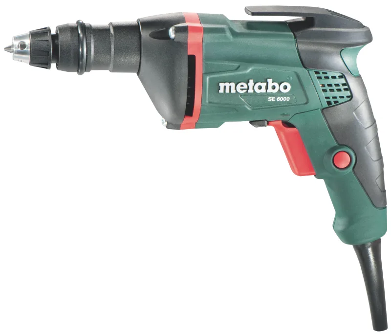 Atornillador con cable metabo 600w con tope de profundidad