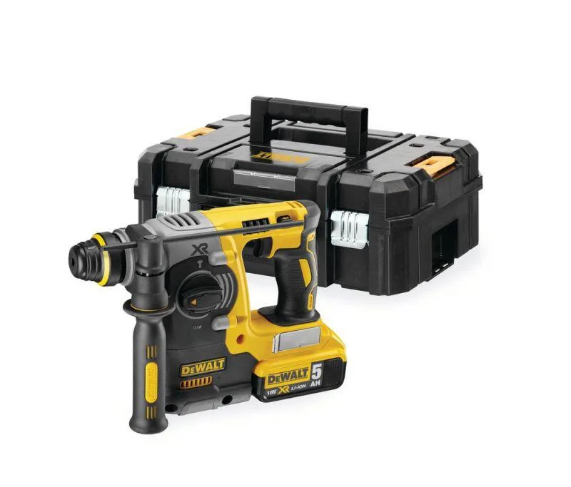 Martillo dewalt 18v sds plus 2 baterias 5 ah